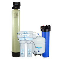 Фильтры для обезжелезивания воды из скважины Система обезжелезивания Дачник Плюс-Автомат-13